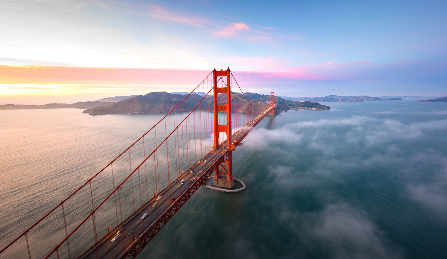GG_Bridge Aerial view Golden Gate Bridge